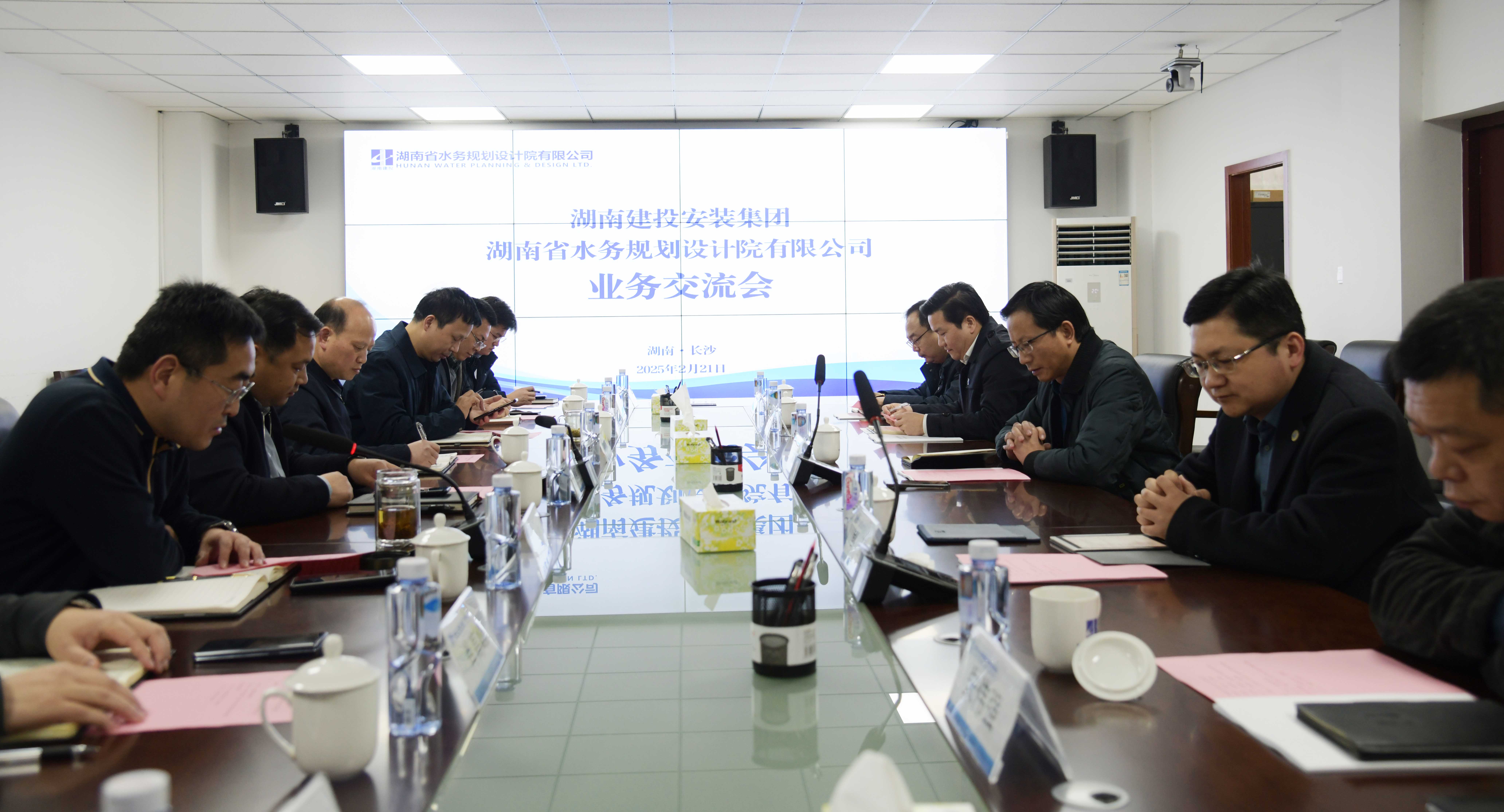巳事关心|建投安装集团来访